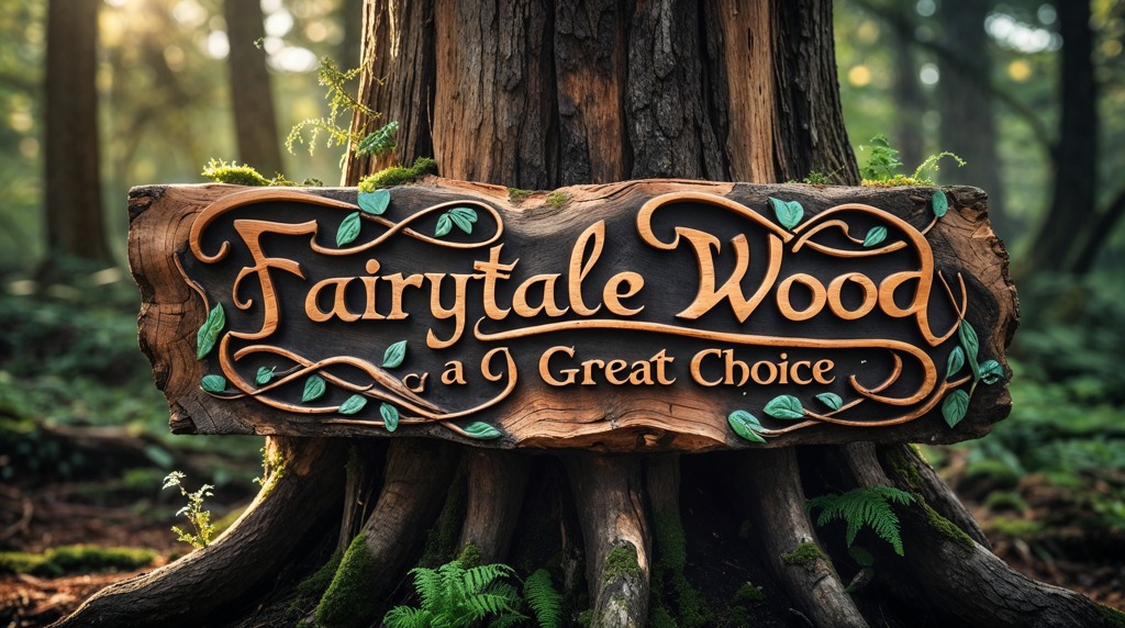 Fairytale Wood Basket