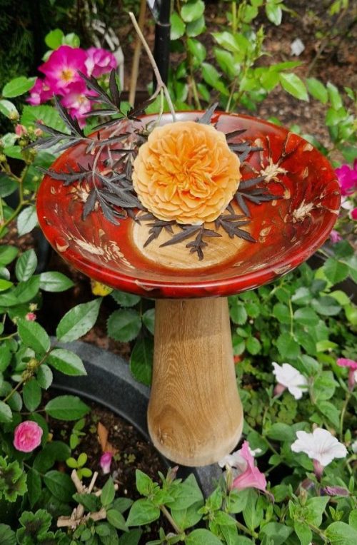 Pine Cone Pedestal Bowl - Image 3