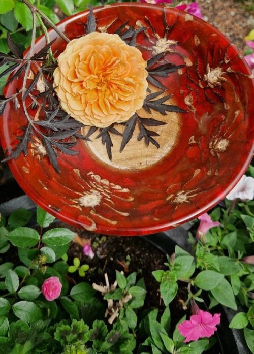 Pine Cone Pedestal Bowl - Image 4