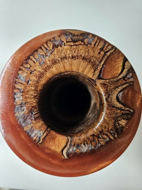 Dark Orange Banksia Vase - Image 2