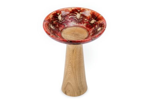 Pine Cone Pedestal Bowl - Image 2