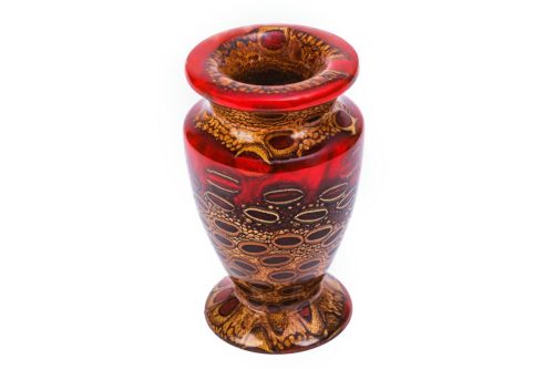 Deep Red Banksia Vase - Image 2
