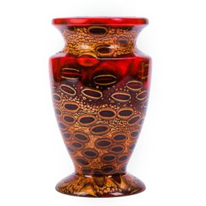 Deep Red Banksia Vase