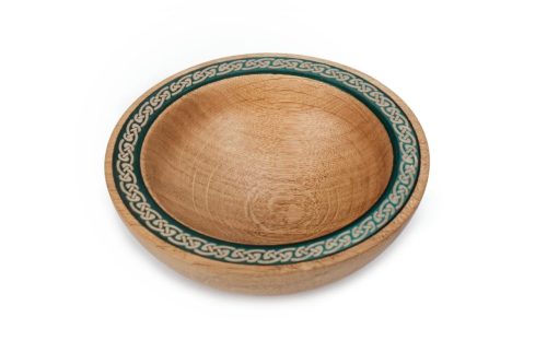 Small Celtic Oak Bowl