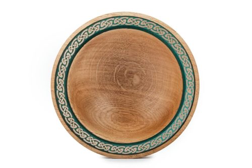 Small Celtic Oak Bowl - Image 3