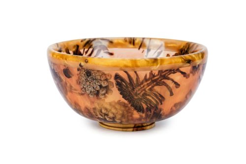 Orange Light Bowl