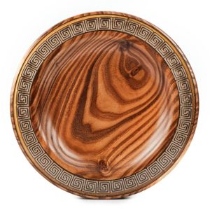 Greek Patterned Plate