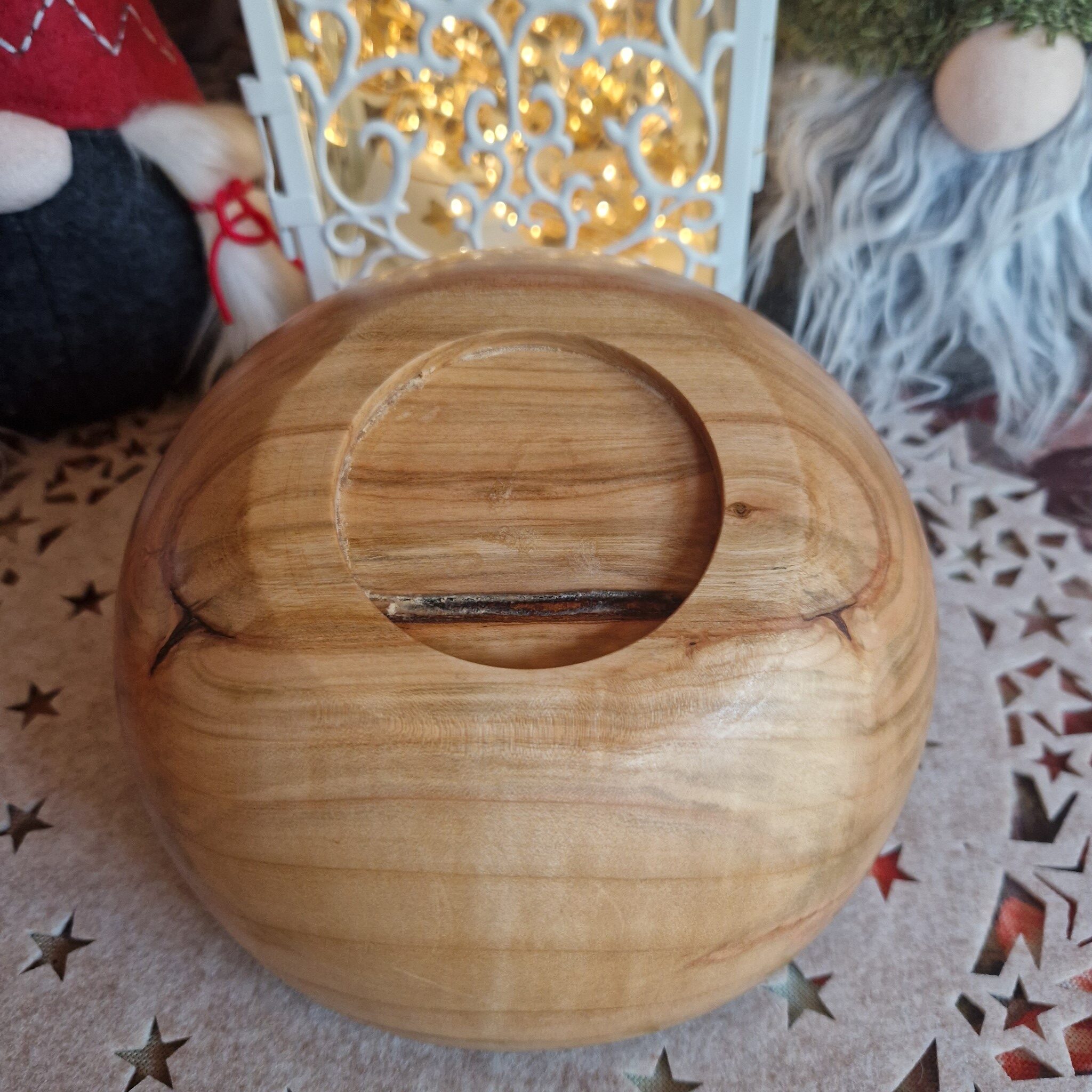 miska z drzewa wiśni z brzegiem z kory c104a55a75f5af66bc16434fc247a08b