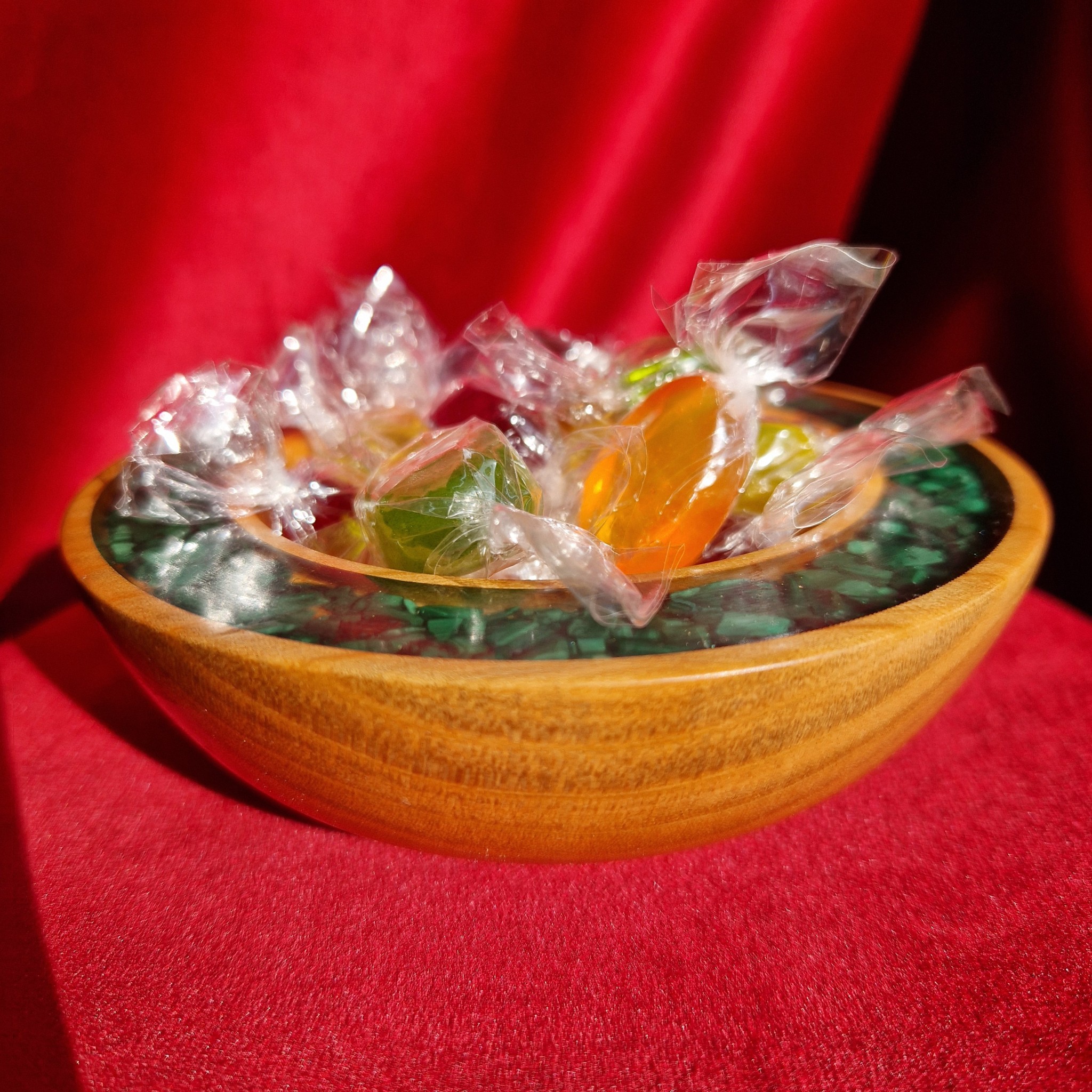 drewniana miska na pierścionki z malachitem 8de006e793c96d77eaead79172932786