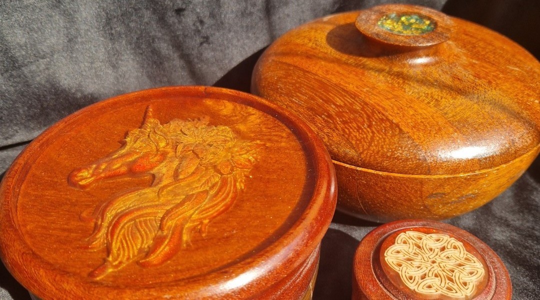 Wood and Epoxy Boxes Group